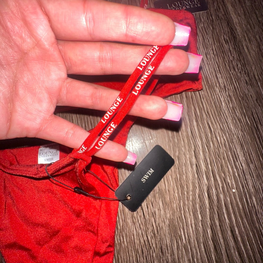 Red Bikini Set - Picture 2 of 3